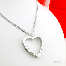 CUBAN PEARL HEART NECKLACE