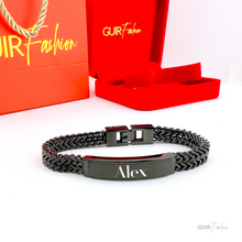 DOUBLE PLATE FOXTAIL BRACELET