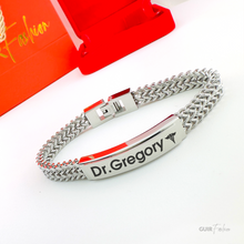 DOUBLE PLATE FOXTAIL BRACELET